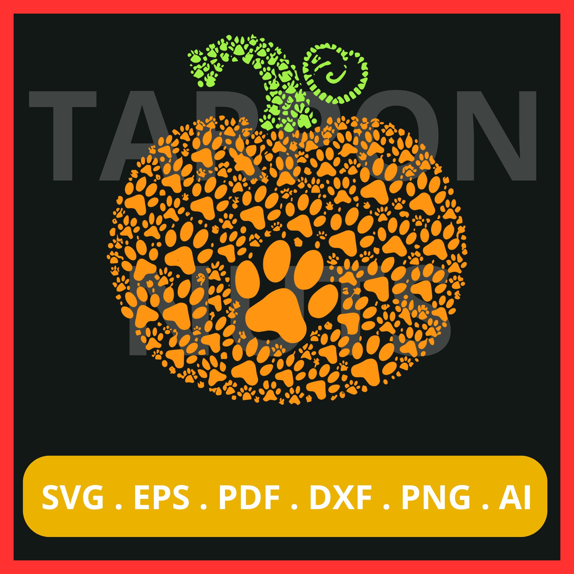 Paw Print Pumpkin Svg Halloween Pumpkin Png Pet Lover Halloween Paw print pumpkin svg halloween pumpkin png pet lover halloween