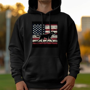 Labrador with USA Flag Image | American Flag Labrador Silhouette | Labrador Retriever Patriotic Svg | American Flag with Dog