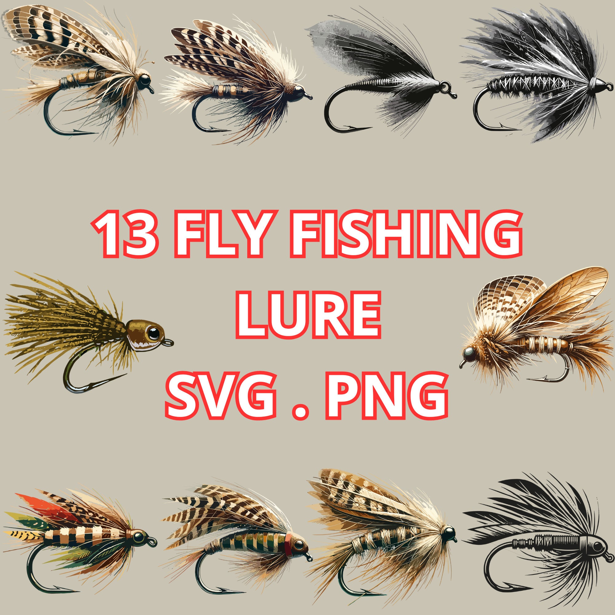 13 SVG Fly Fishing Lure Fly Fishing Lure Art Fly Fishing Lure Clipart