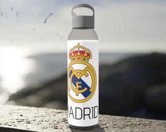 Gourde Madrid 550 ml | Bouteille d'école | Bouteille de sport | Bouteille de football | Cadeau pour lui Cadeau pour elle