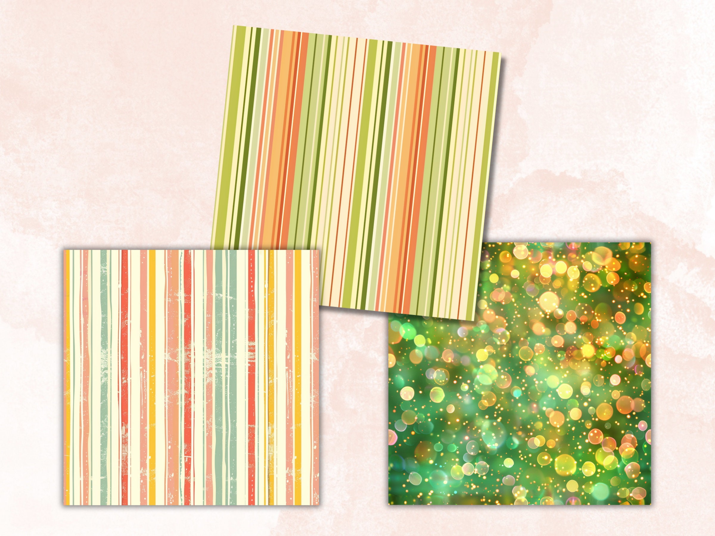 Seamless Hello Spring Digital Paper, Spring Botanical Seamless Pattern ...