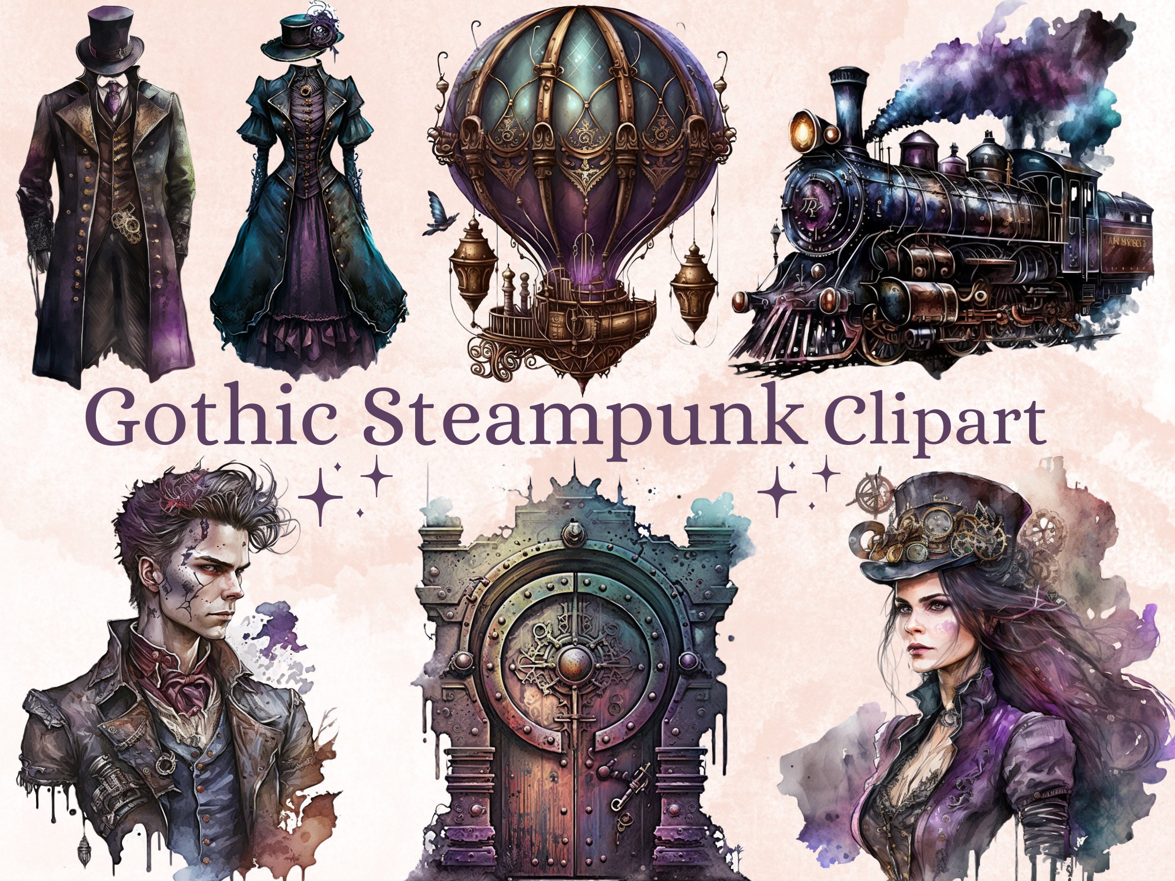 Dark steampunk - Etsy México, image size:2400x1800