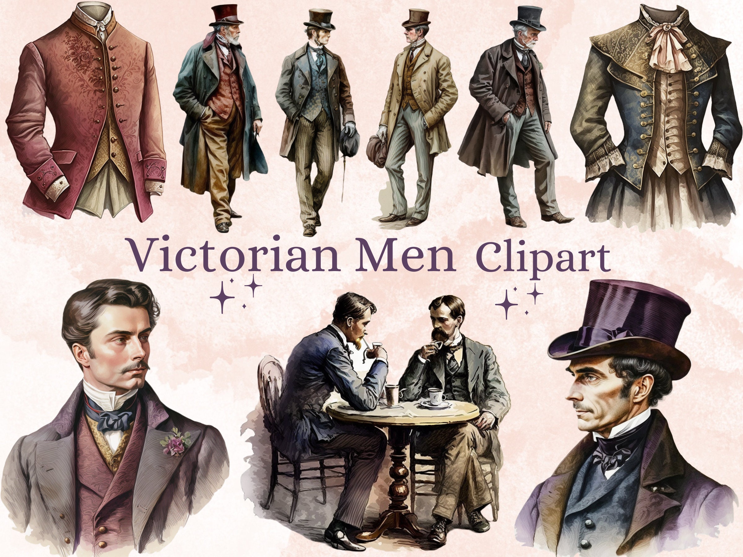 Victorian Clothing Men 