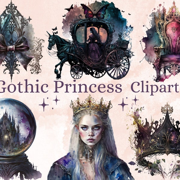 Princess Clip Art - Etsy