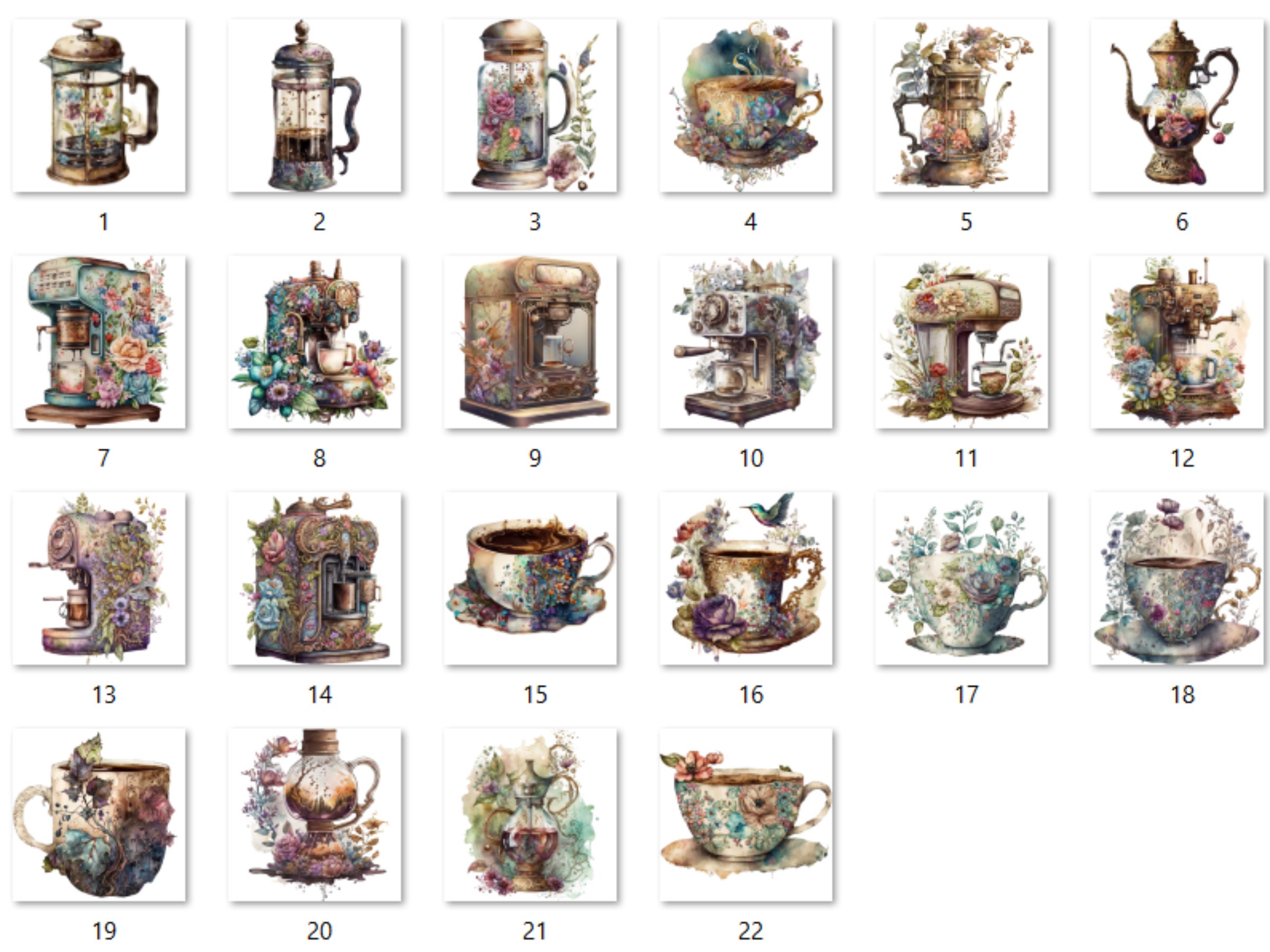 22 PNG Aquarell Kaffee Zeit Clipart, Kaffee Clip Art, Coffee Shop ...