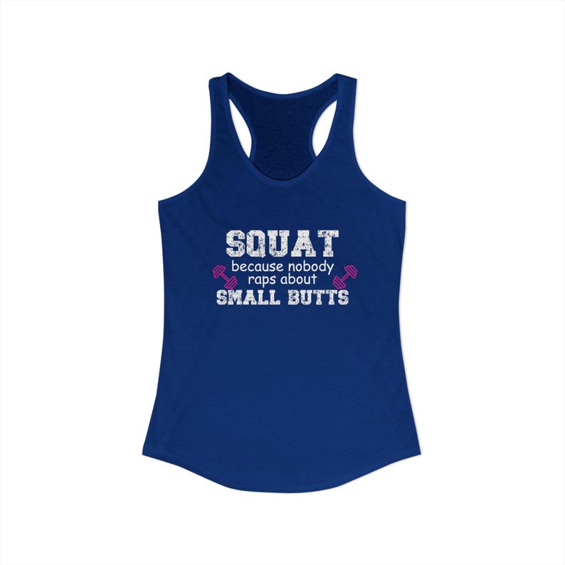Camiseta sin mangas divertida para hacer sentadillas, camiseta de entrenamiento, ropa deportiva, broma sobre traseros pequeños. imagen 9