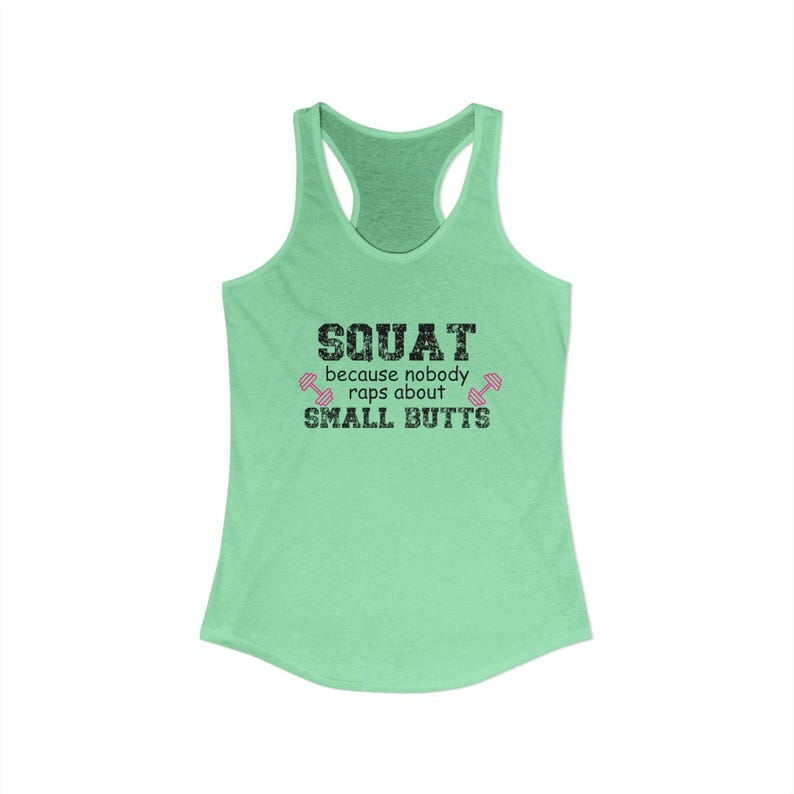 Camiseta sin mangas divertida para hacer sentadillas, camiseta de entrenamiento, ropa deportiva, broma sobre traseros pequeños. imagen 5
