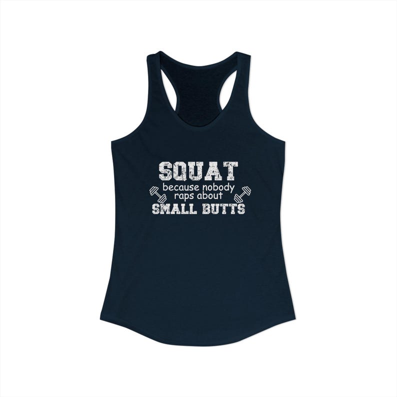 Camiseta sin mangas divertida para hacer sentadillas, camiseta de entrenamiento, ropa deportiva, broma sobre traseros pequeños. imagen 10