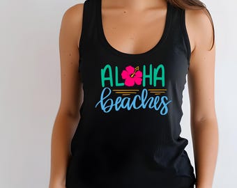 Aloha Beaches Women's Ideal Racerback Tank