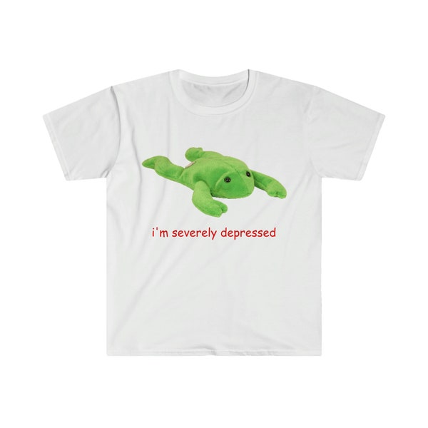 Oddly Specific Shirt - i'm severely depressed Shirt | Funny Shirt, Targeted Shirt, Parody Shirt, Funny Gift, Meme Shirt