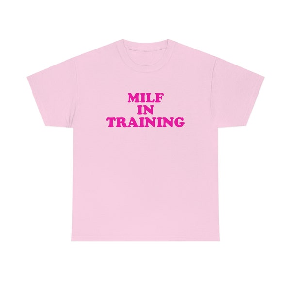 Funny Y2K TShirt - MILF IN Training 2000's Celebrity Style Meme Tee - Gift Shirt For Her