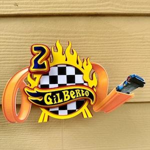 Race Car Cake Topper