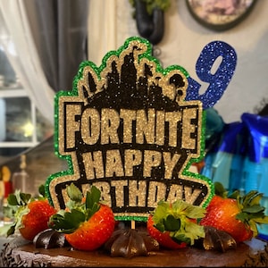 Gamer Cake Topper