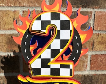 Race Car Cake Topper