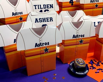 Customizable Baseball Jersey Party Favors