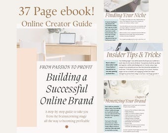 E-boek online merk bouwen, gids voor makers van sociale media (digitale pdf)