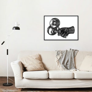 Sabor Digital Art Print