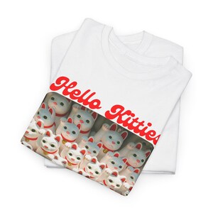 Vintage, Retro, Cat Shirt,  Lucky Cat, Waving Cat Shirt, Tokyo, Japan, Cute, Kawaii Shirt