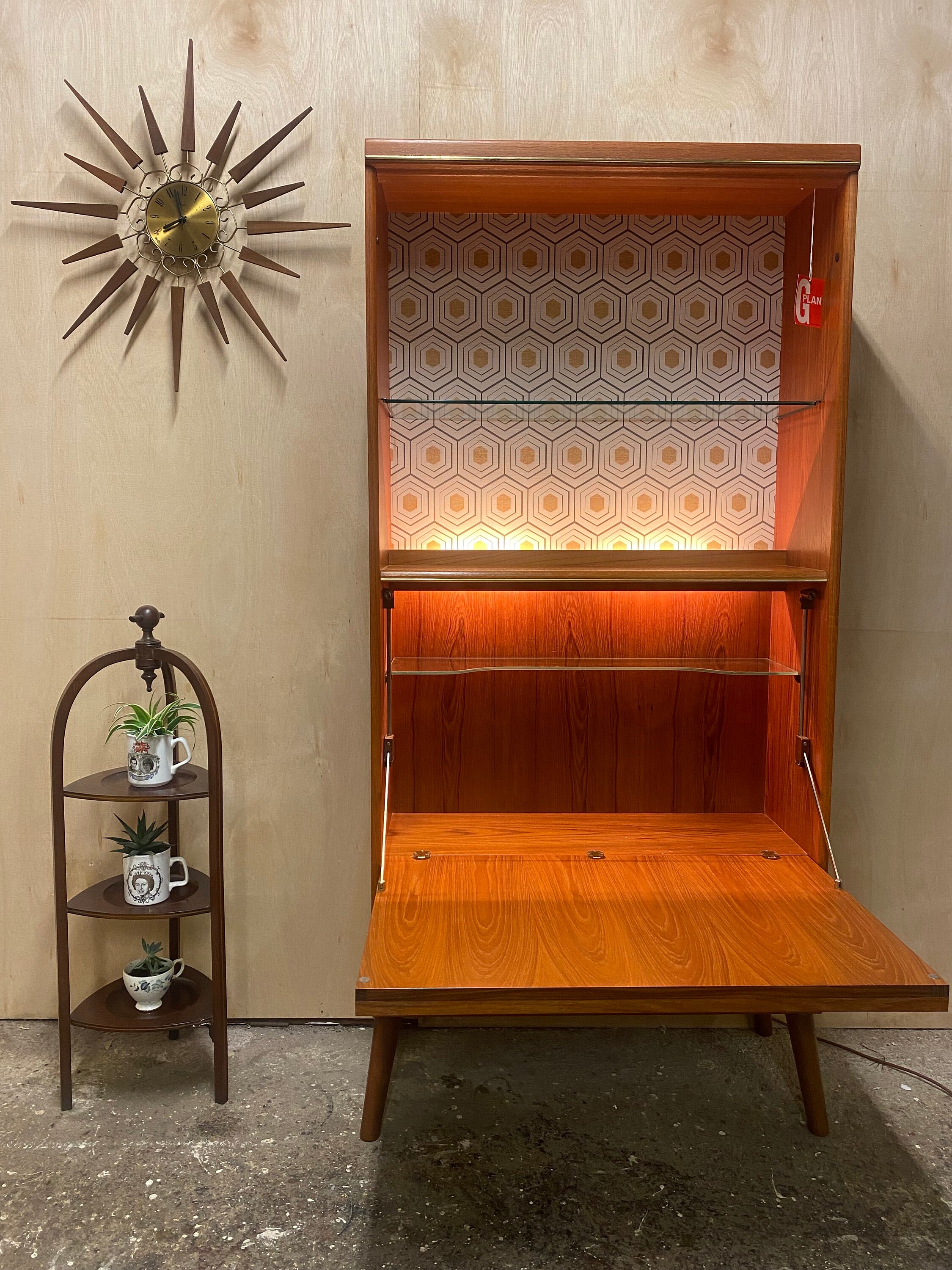 Vintage Cocktail G Plan Cocktail Bar Home Bar Etsy UK