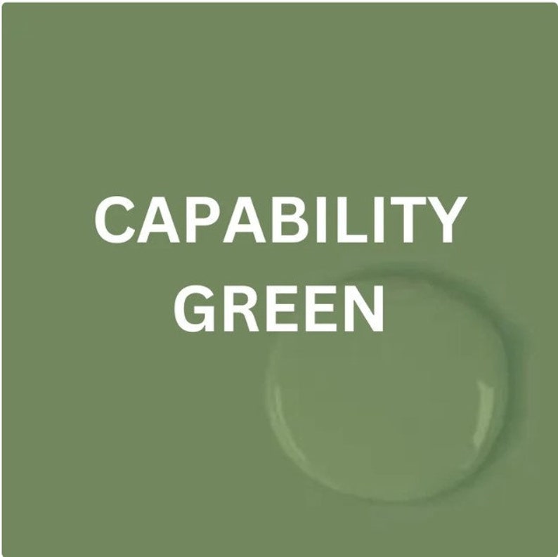 Peut inclure: Un fond vert uni avec le texte "Capability Green" en blanc.