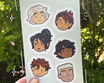 Ninja Sticker Bogen