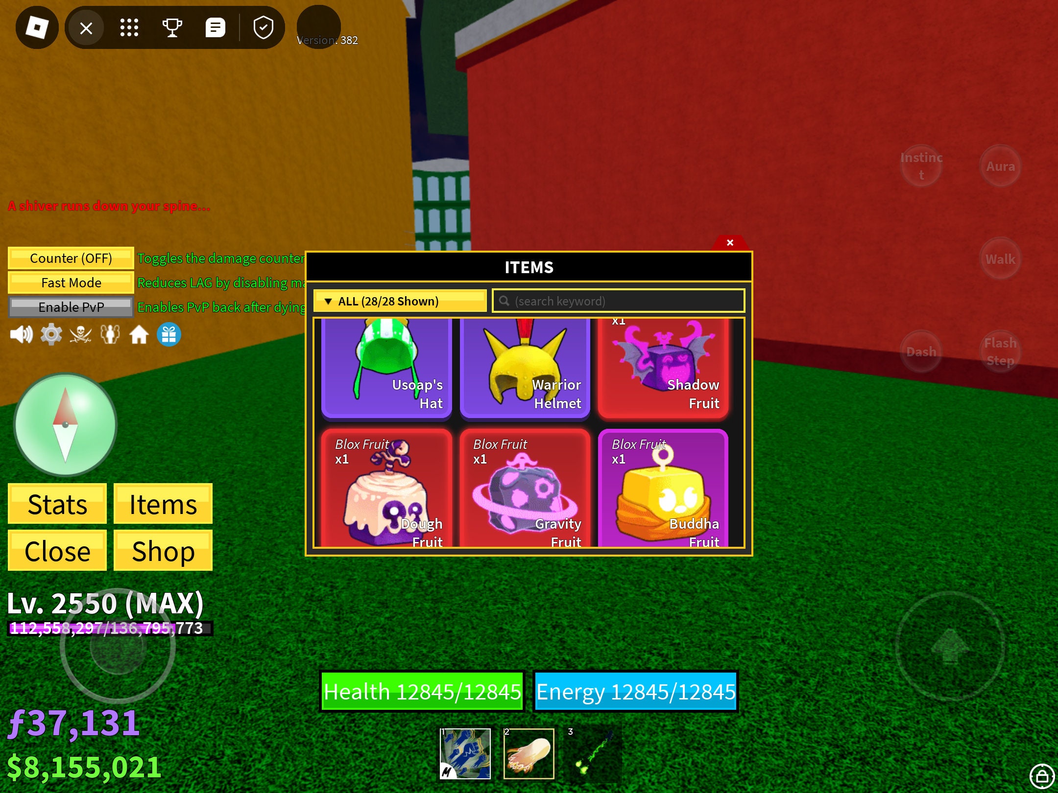 Compte Roblox Blox Fruits Niveau 2559 à Vendre - Paiement Via PayPal