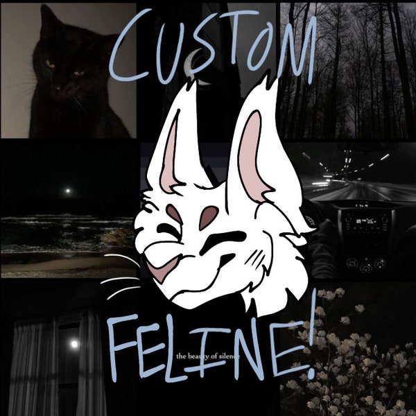 Feline mask commission slot || read description.