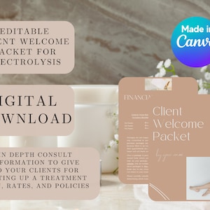 Client Welcome Packet for Electrolysis