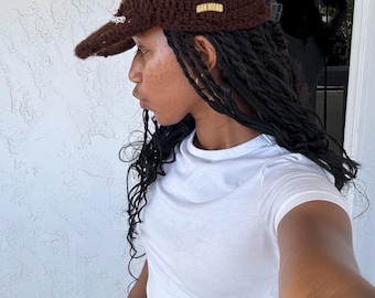 crochet baseball cap