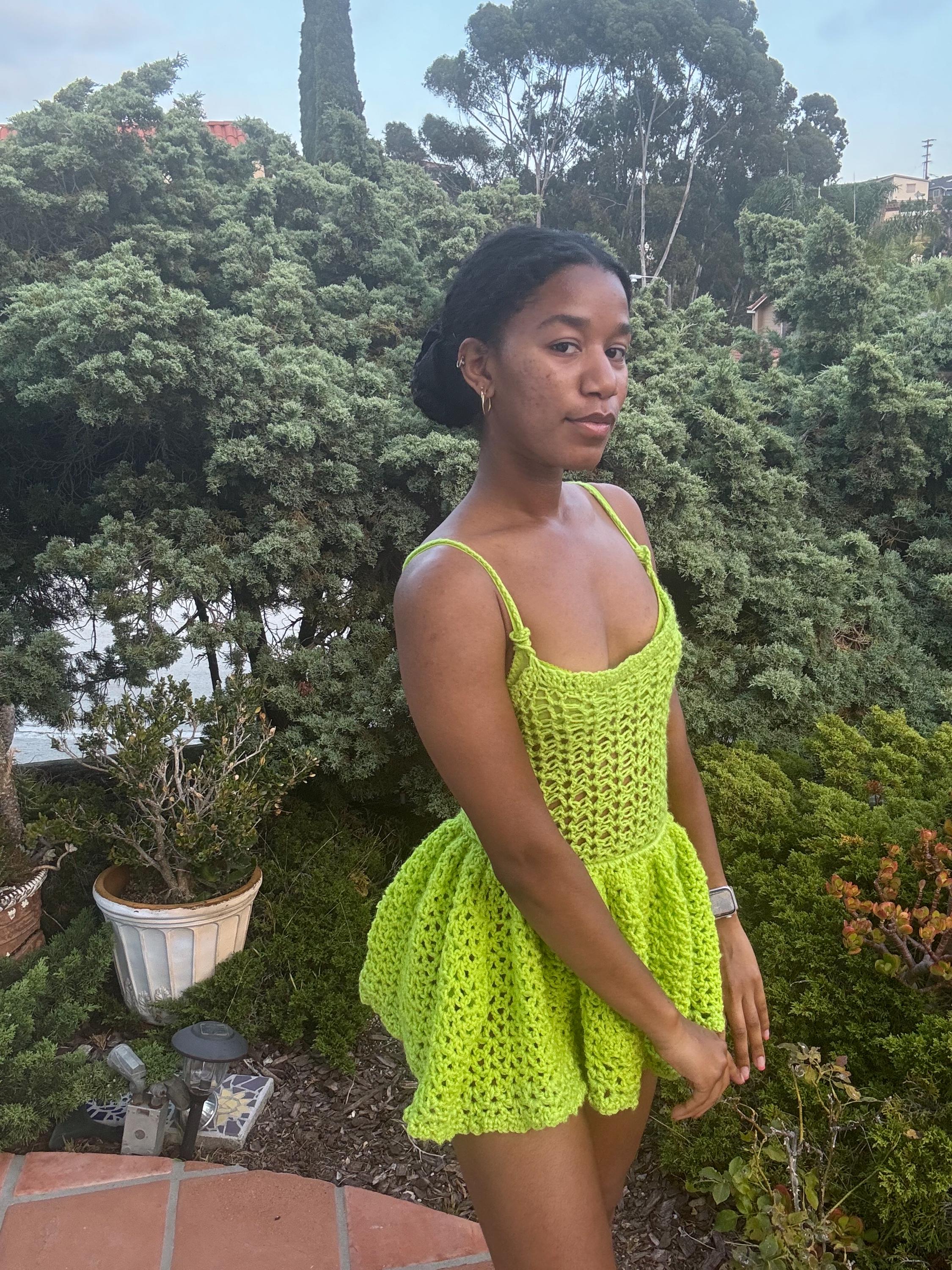 slime green dress short purple prom dress