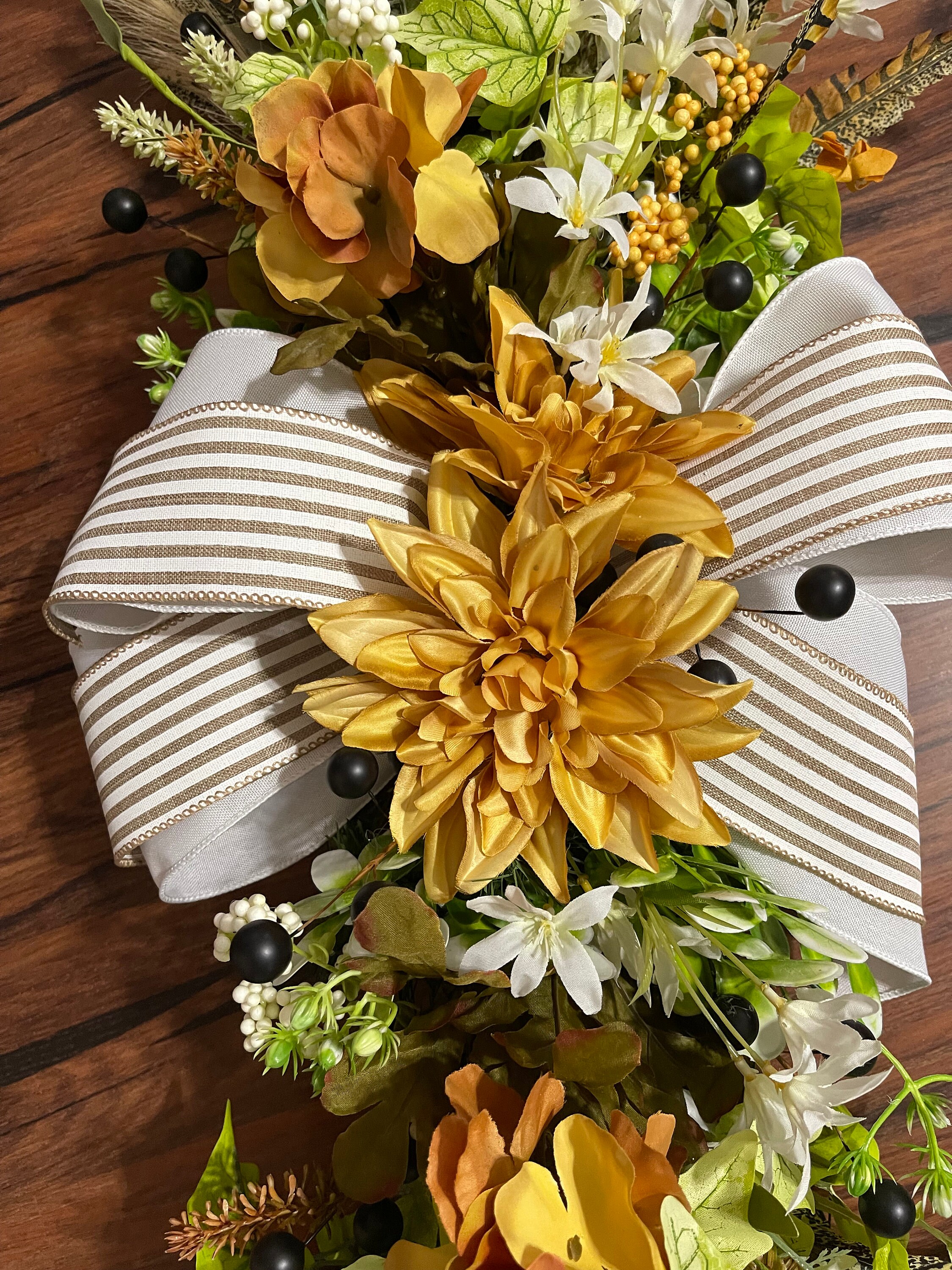 Swag Table Scape Centerpiece Wall Hanging Etsy