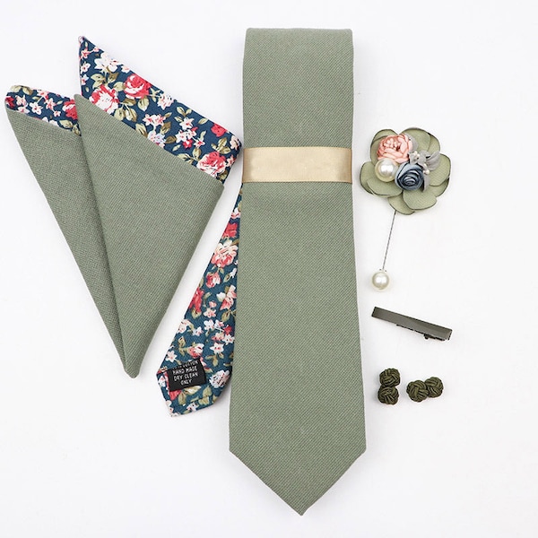 The Sage Tie Set