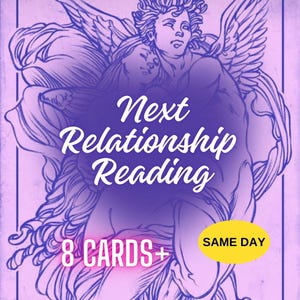 SAME DAY Detaillierte nächste Beziehung Tarot Legung, Liebe, Seelenverwandte, karmische Partner, spirituelle, mögliche Zukunft, psychische Einblicke