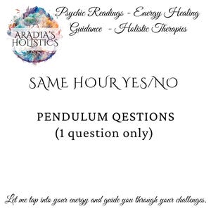 Same Hour YES/NO Pendulum Questions