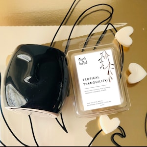 Tropical Tranquility Soy Wax Melts Strong Scented Tarts Long Lasting Summer Wax Melts