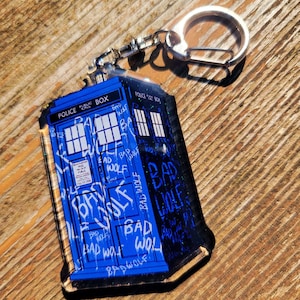 Doctor Who Bad Wolf TARDIS Schlüsselbund - VORBESTELLUNG