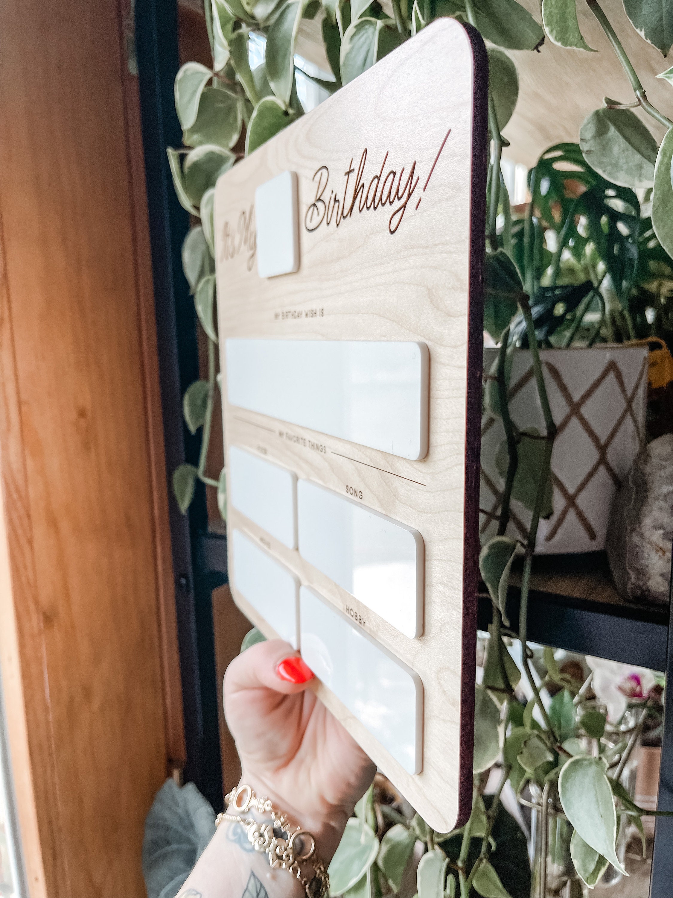 Birthday Board Its My Birthday Sign Dry Erase Board Dry Erase Birthday