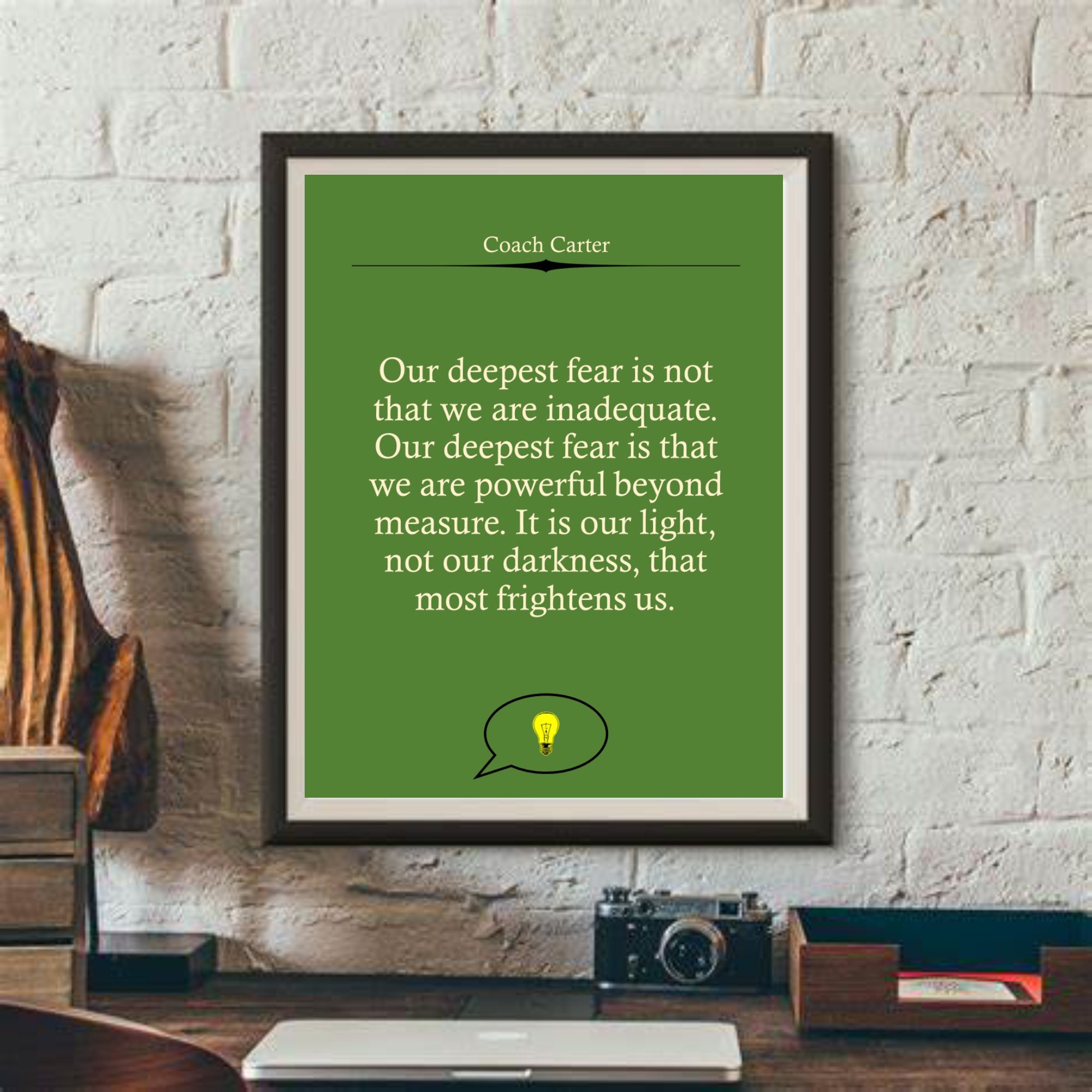 Coach Carter Quote - Etsy Coach Carter Quote - Etsy