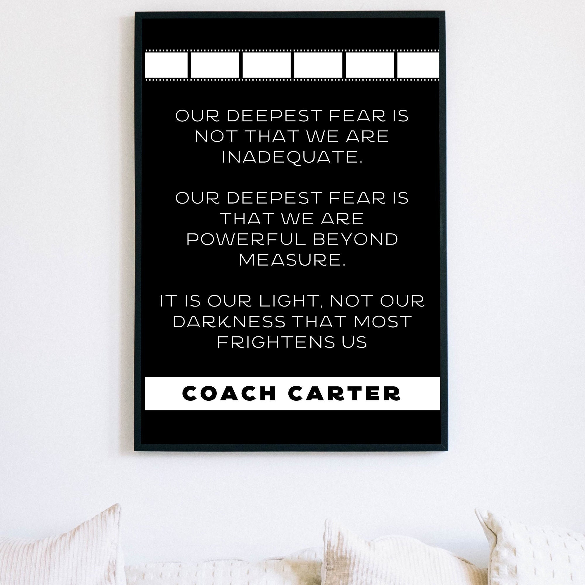 Coach Carter Quote - Etsy Coach Carter Quote - Etsy