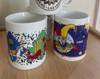 Vintage Circus Circus Las Vegas Souvenir Mug (2 designs)