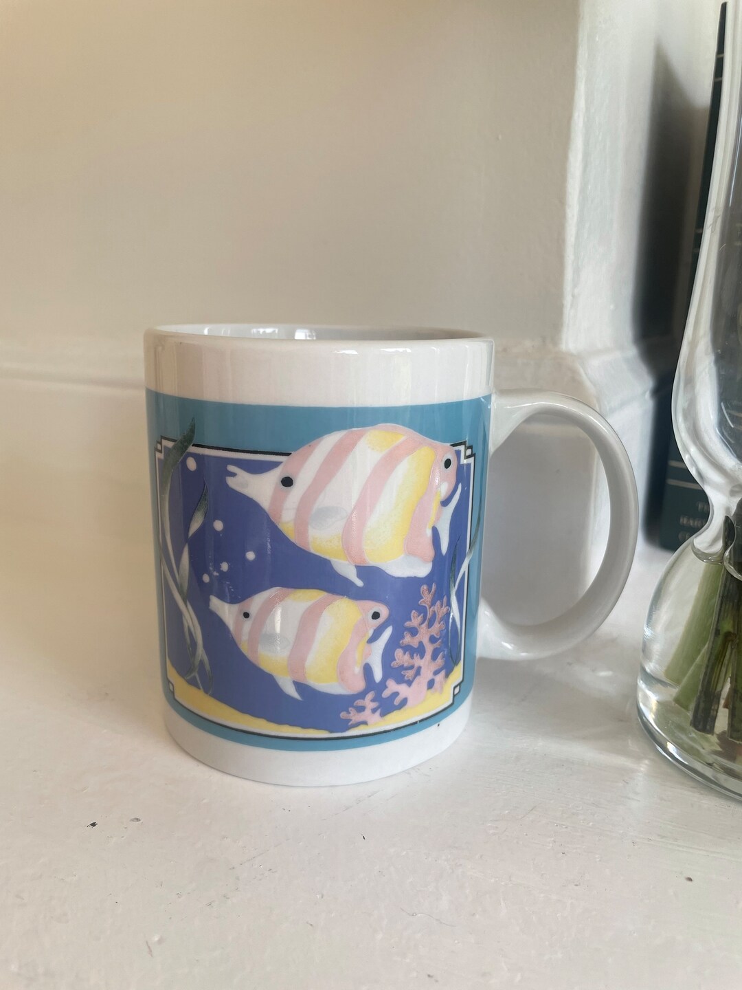 Fish Stack Mug Vintage Fish Aquarium Mug - Etsy