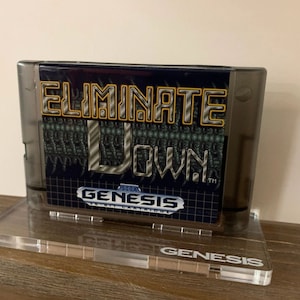 Eliminate Down Repro Sega Genesis Video Game Cartridge
