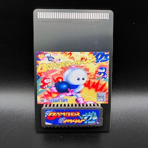 Bomber Man 93 Turbo Grafx 16 HuCard Turbografx16 TG16 NEC Bomberman - Not for Analogue Duo - Pocket & Real Hardware Only