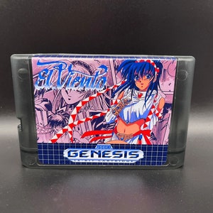 El Viento Enhanced Version Repro Sega Genesis Video Game Cartridge