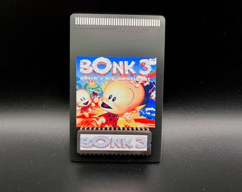 Repro Bonk 3 Bonk&#39;s Big Adventure NEC TG16 Turbo Grafx 16 Repro Home Brew HuCard Turbografx - Not Analogue Duo
