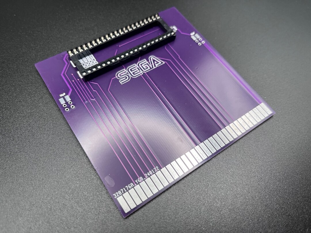 Buy Test Cart PCB for Sega Genesis / Mega Drive W/ 42 Pin EPROM Socket ...