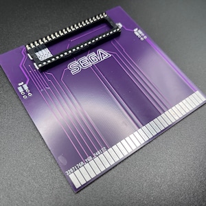 Test Cart PCB dla Sega Genesis / Mega Drive z 42-pinowym gniazdem EPROM Reprodukcja