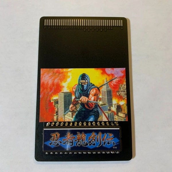 Ninja Gaiden for Japanese NEC PC Engine PCE  HuCard Not for Analogue Duo - Pocket & Real Hardware Only