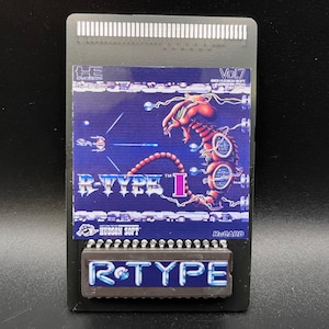 R-Type I NEC Turbo Grafx 16 Repro Home Brew HuCard Rtype Turbografx - Not for Analogue - Real Hardware Only