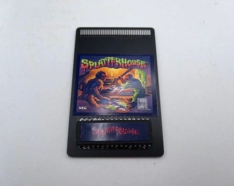 Splatterhouse Turbo Grafx 16 Repro Home Brew HuCard Turbografx16 TG16 NEC - Not for Analogue - Real Hardware Only